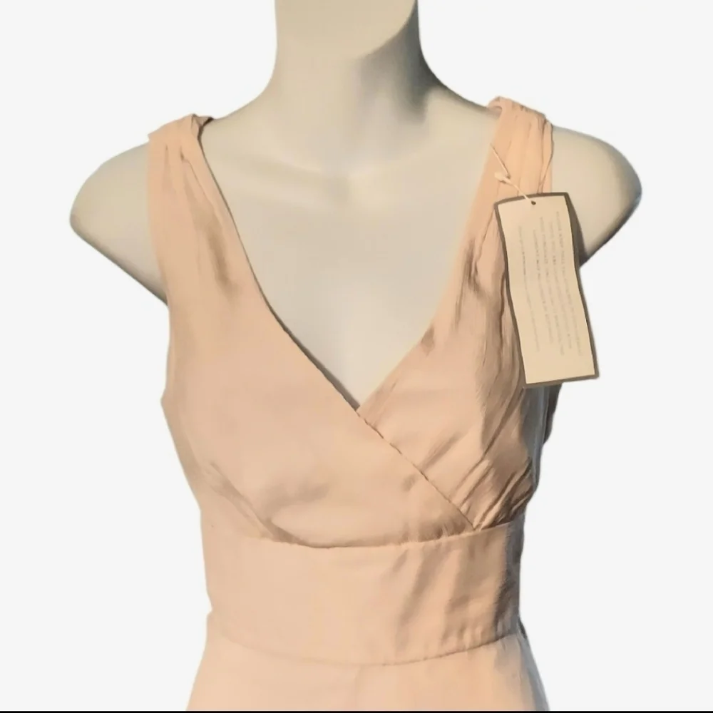 NWT J. Crew Special Occasion Silk Blush Pink Sophia Dress ~sz 6